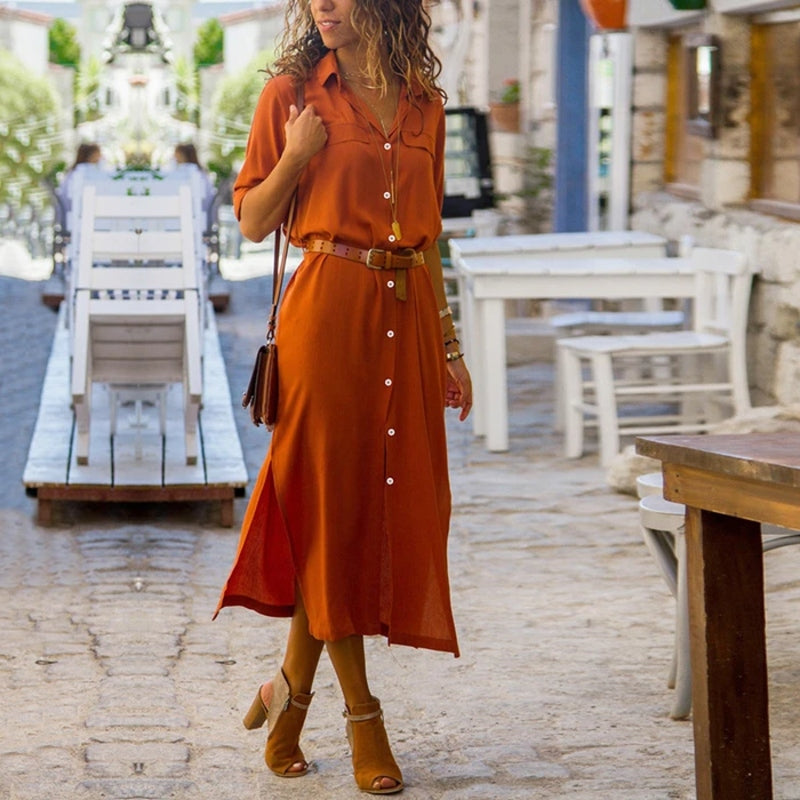 Robe d'été élégante et légère – Parfaite pour les journées ensoleillées
