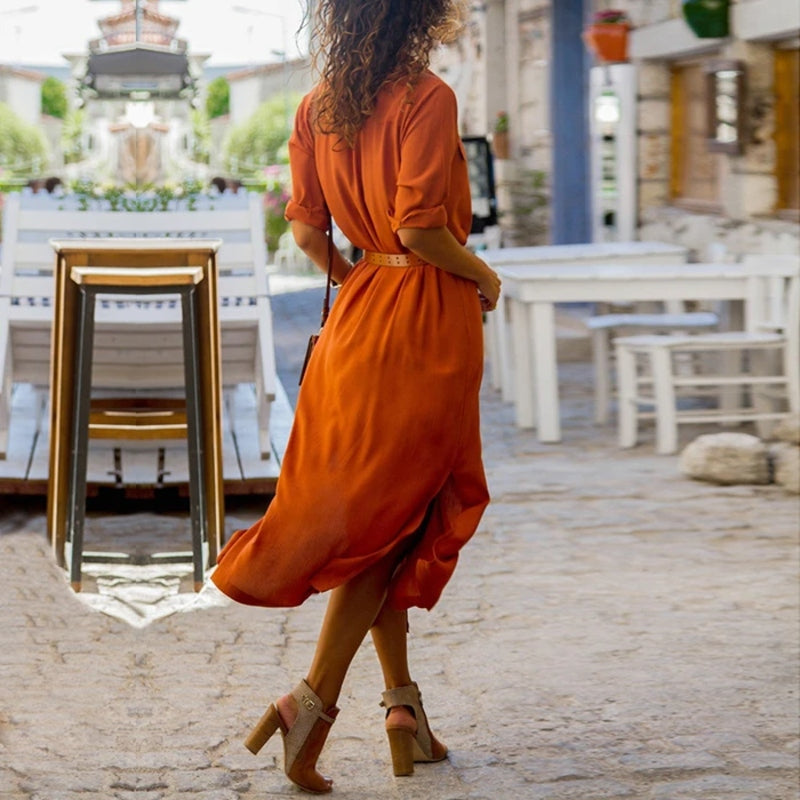 Robe d'été élégante et légère – Parfaite pour les journées ensoleillées