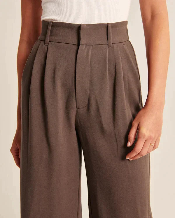 Pantalon évasé élégant et confortable pour un style quotidien