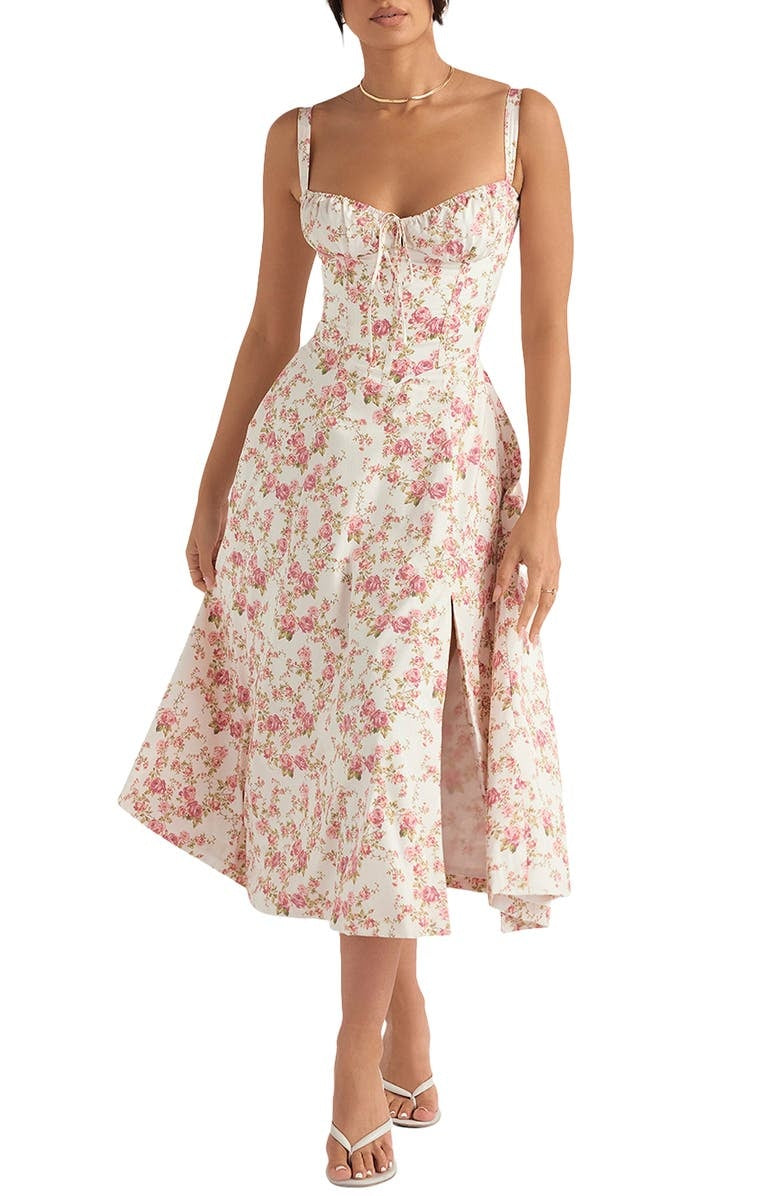 Robe élégante à taille marquée pour un look chic et intemporel