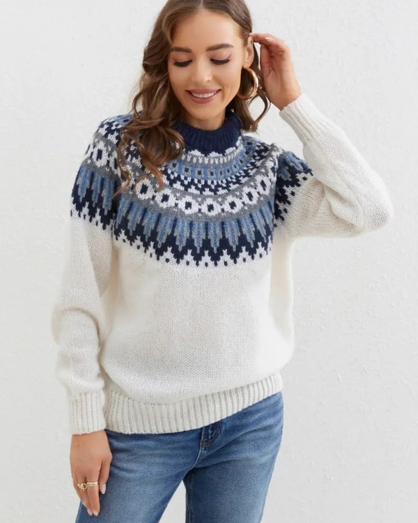 Pull Vintage Fair Isle Stylé pour chaque aventure