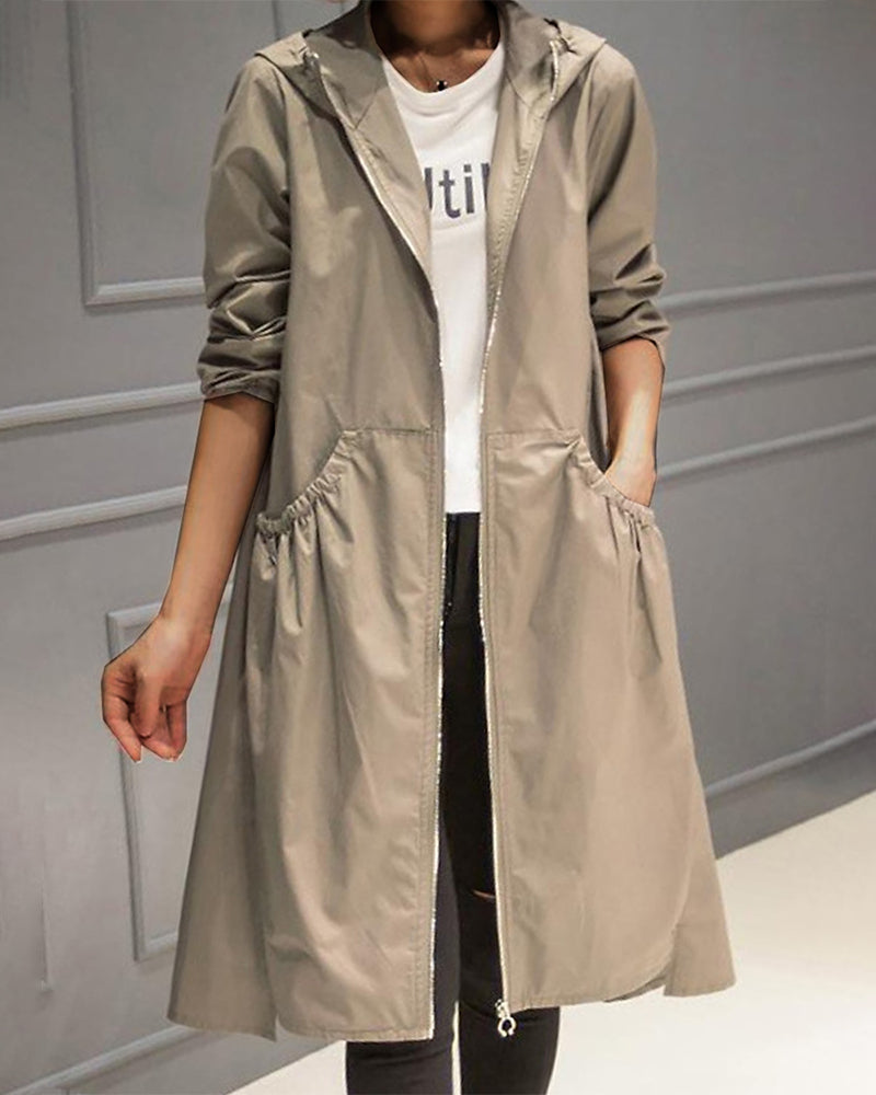 Manteau long élégant et confortable pour un style intemporel