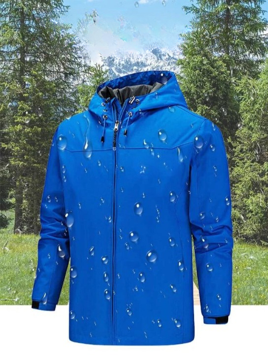 Veste imperméable légère et élégante pour la pluie