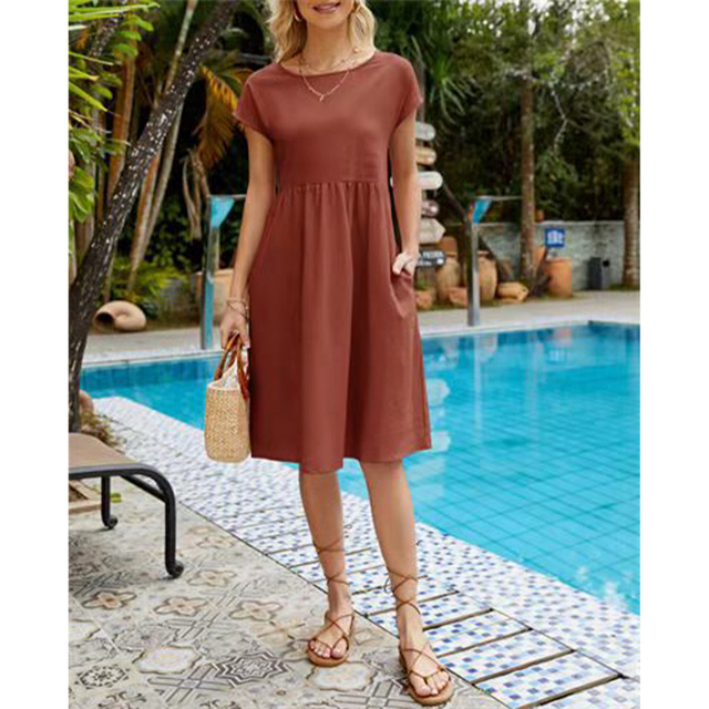 Robe d'été Midi Basique