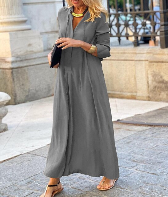 Robe longue et élégante pour un style intemporel