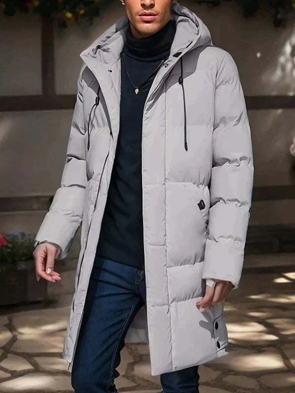 Parka d'hiver chaude et élégante pour homme