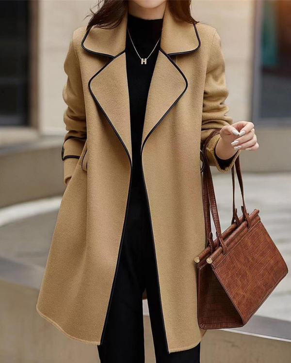 Trench-coat élégant et prestigieux pour un style intemporel