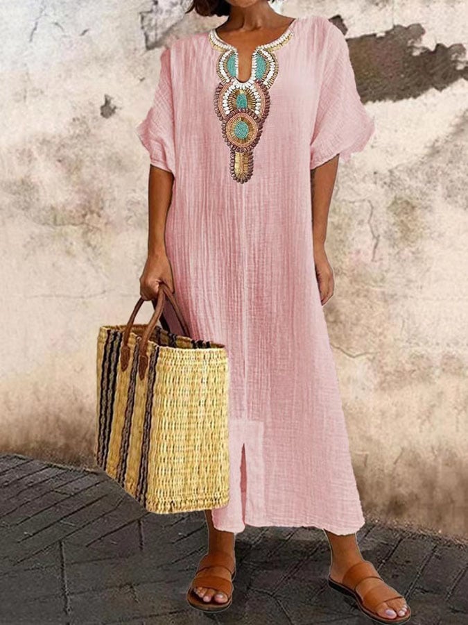 Robe Maxi Confortable Ample