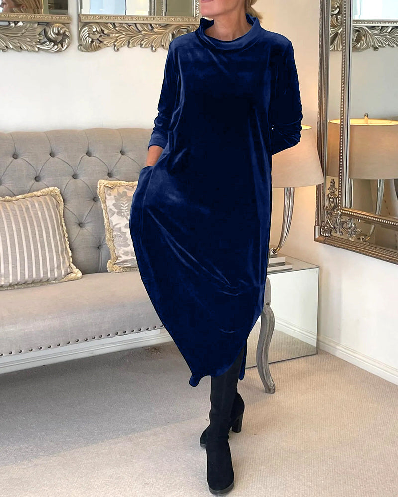 Robe en Velours Confortable
