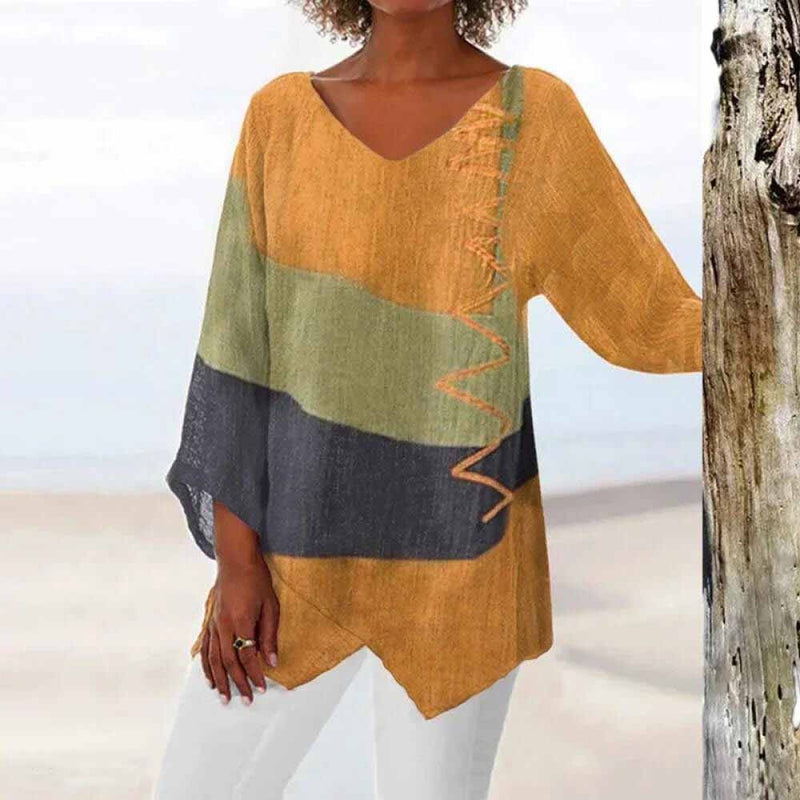 Blouse Élégante Femme en Tissu Léger
