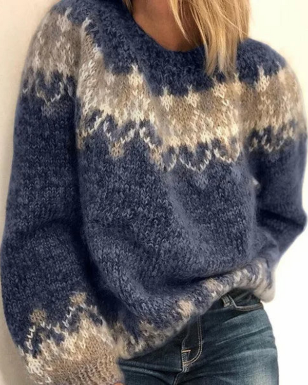 Pull en tricot doux et élégant