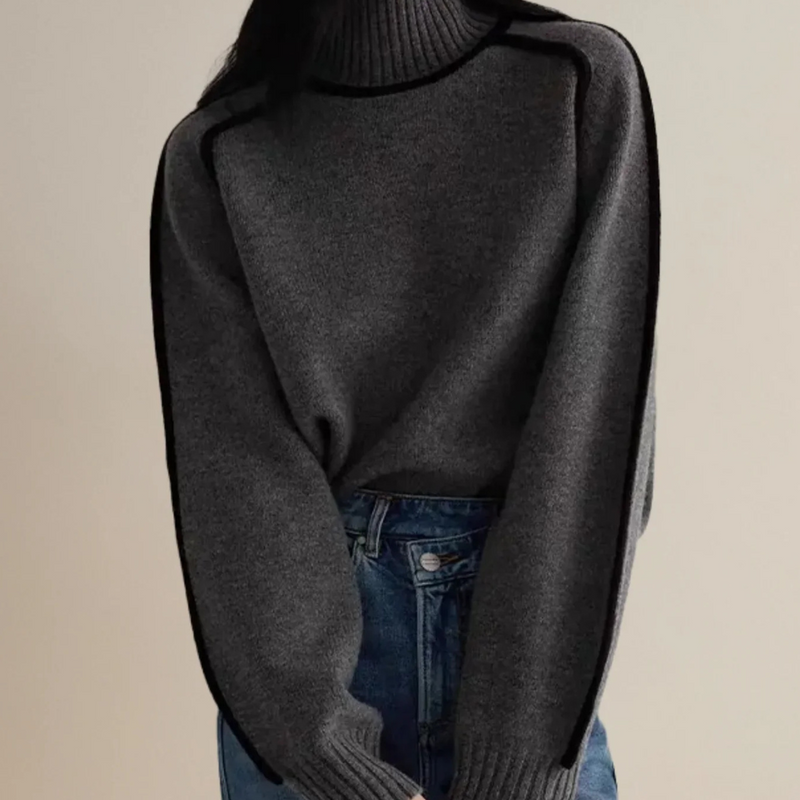 Pull à col roulé confortable et élégant pour l’hiver