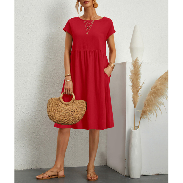 Robe d'été Midi Basique