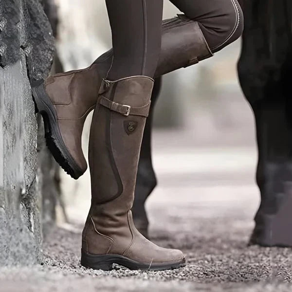 Bottes d'équitation robustes et élégantes – Imperméables et antidérapantes