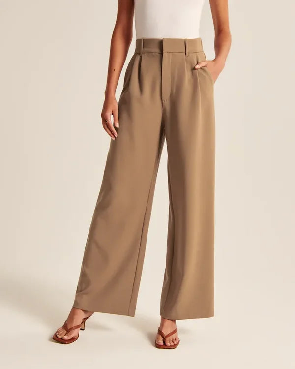 Pantalon évasé élégant et confortable pour un style quotidien