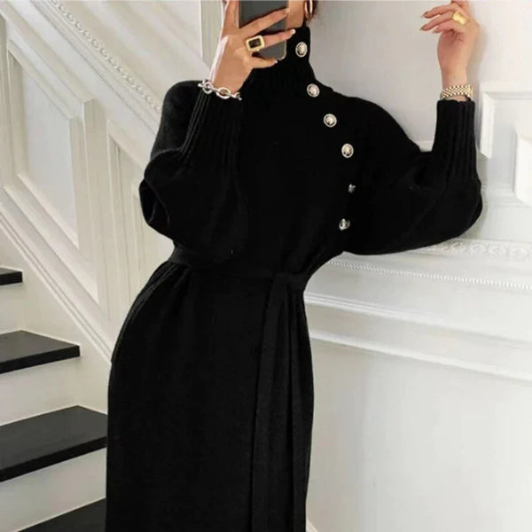 Robe chaude et élégante pour l'hiver