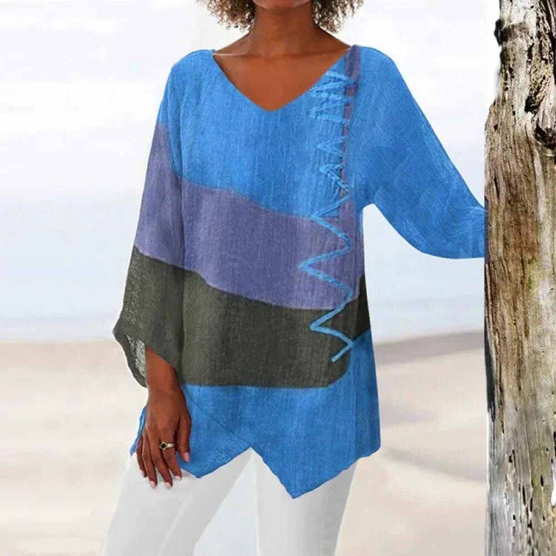 Blouse Élégante Femme en Tissu Léger