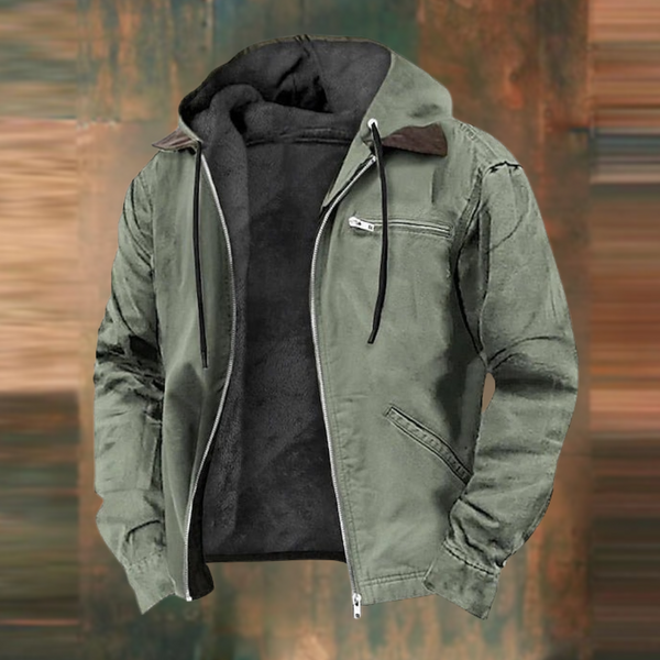 Blouson en cuir élégant et intemporel pour hommes