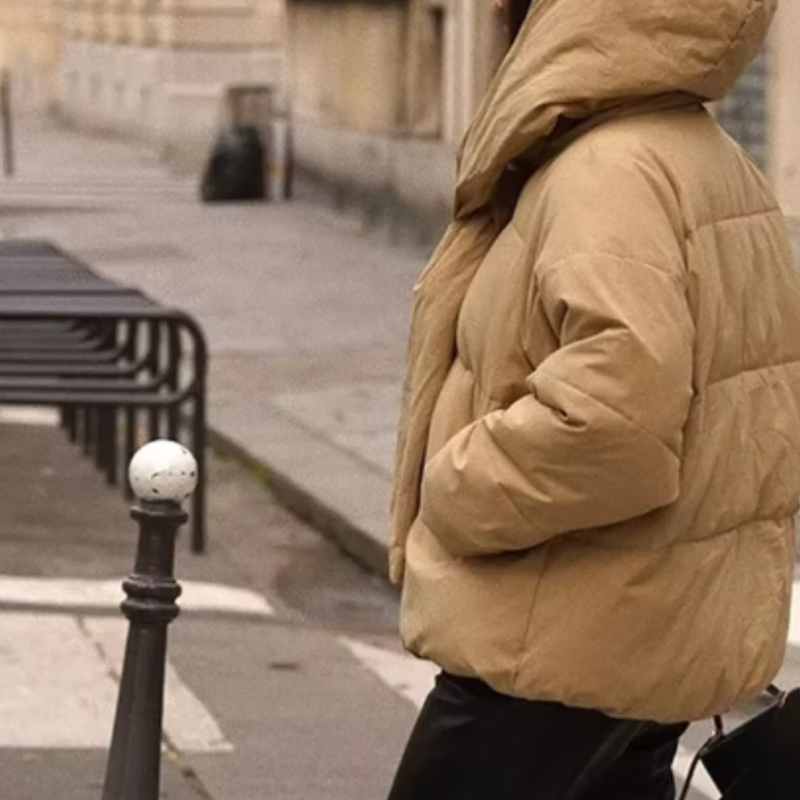 Manteau Puffer élégant et confortable pour l'hiver