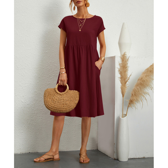 Robe d'été Midi Basique