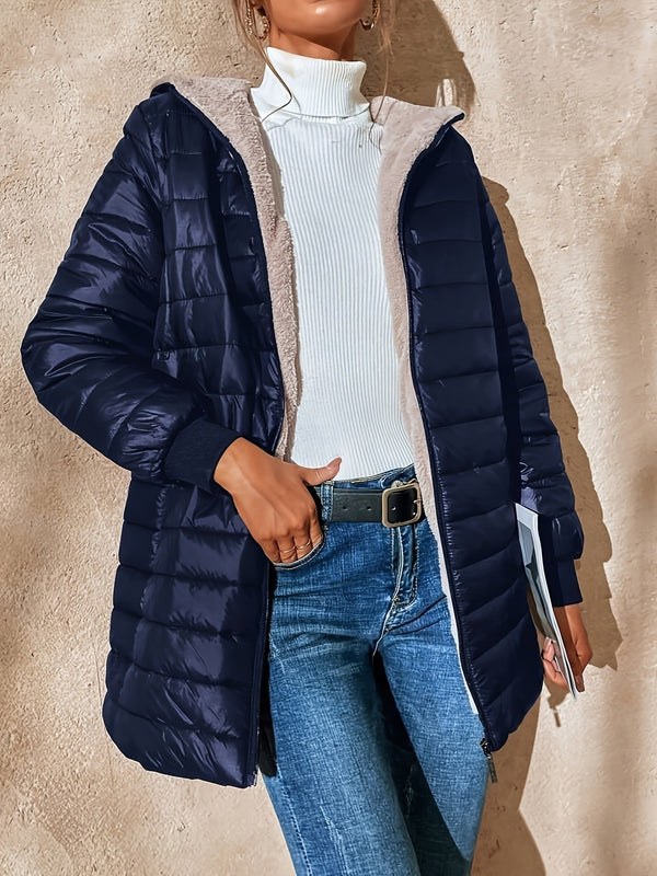 Manteau d'hiver matelassé élégant