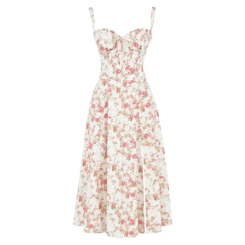 Robe élégante à taille marquée pour un look chic et intemporel