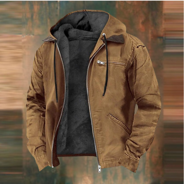 Blouson en cuir élégant et intemporel pour hommes