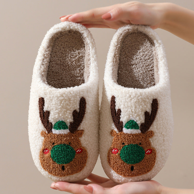 Chaussons de Noël chauds et confortables pour des moments cosy