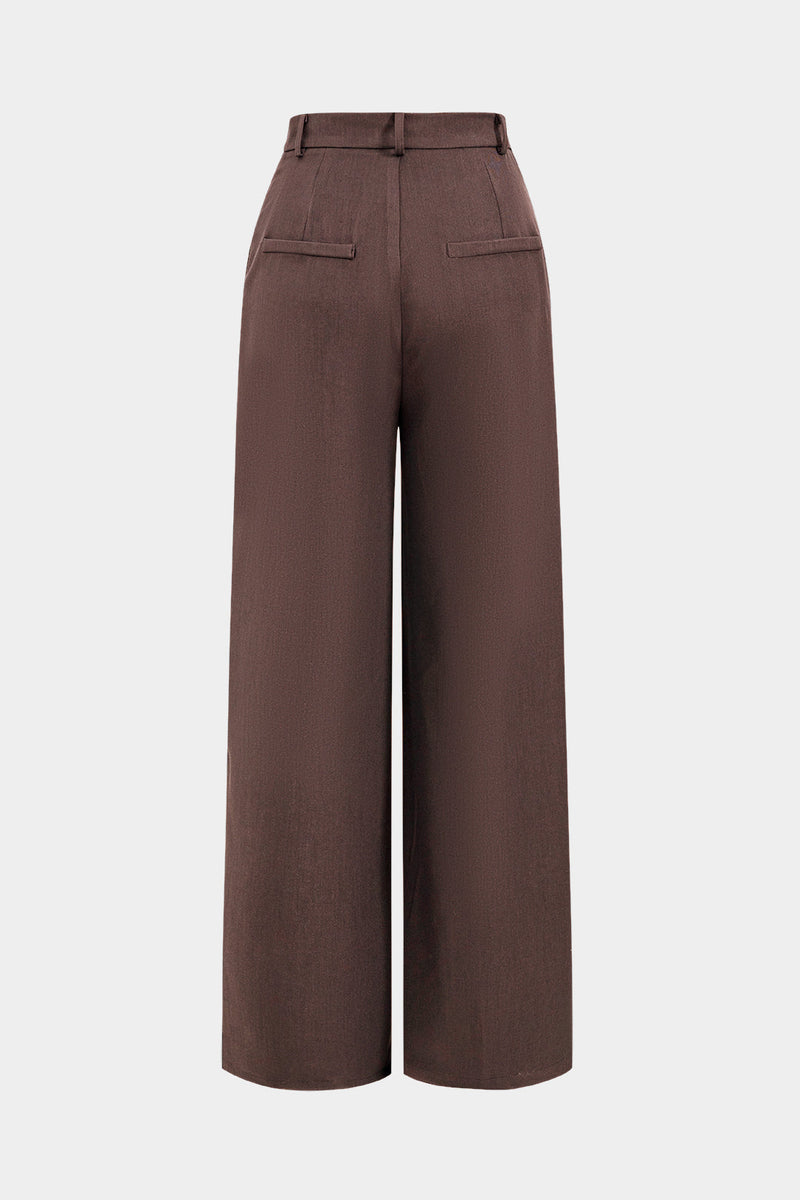 Pantalon Asymétrique Large Femme