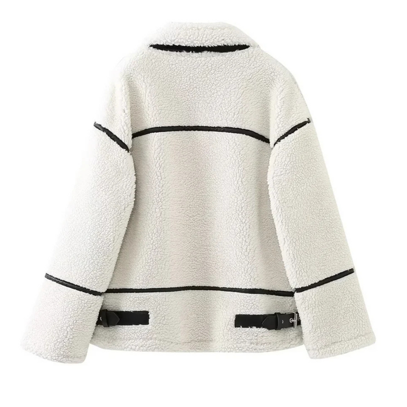 Manteau Teddy doux et tendance pour l'hiver