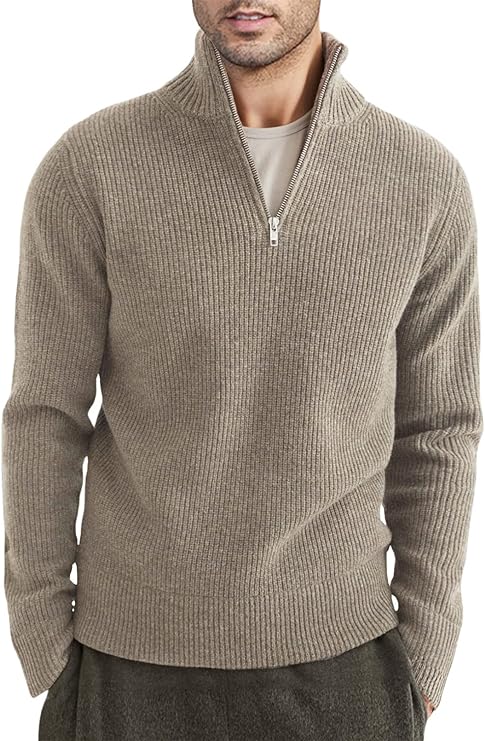 Sweat-shirt Homme Moderne avec Fermeture Éclair pour un Confort Optimal