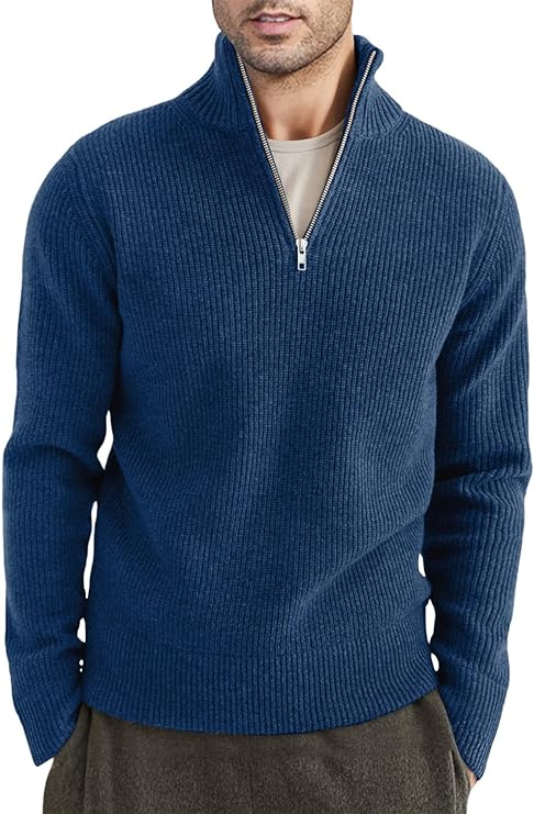 Sweat-shirt Homme Moderne avec Fermeture Éclair pour un Confort Optimal