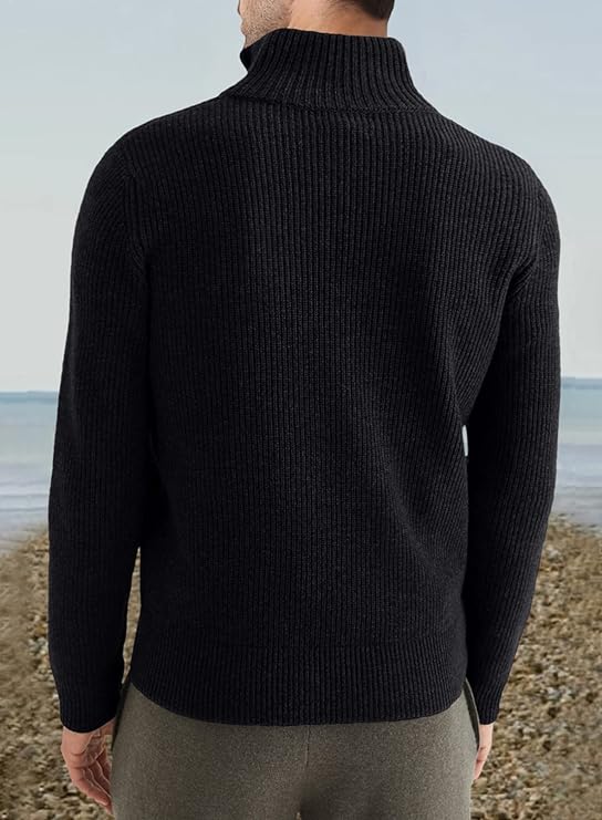 Sweat-shirt Homme Moderne avec Fermeture Éclair pour un Confort Optimal