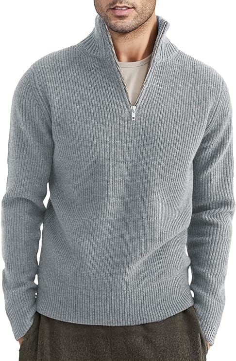 Sweat-shirt Homme Moderne avec Fermeture Éclair pour un Confort Optimal