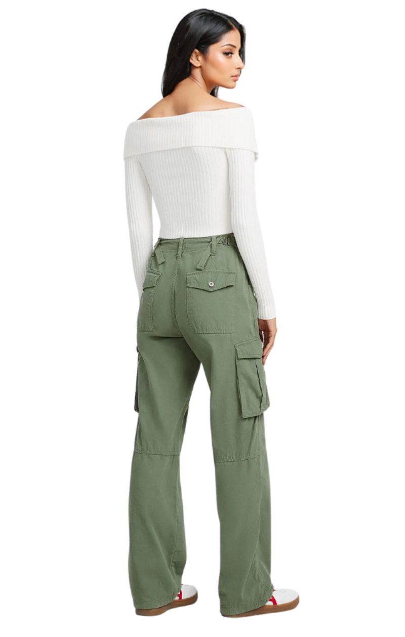 Pantalon cargo ajustable pour un style moderne et pratique