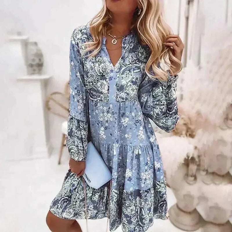 Robe élégante et florale pour une allure raffinée