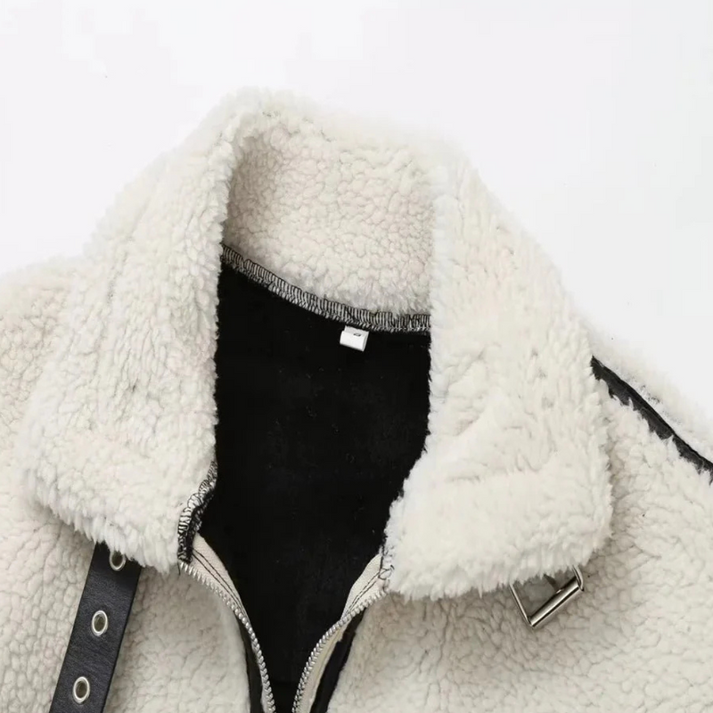 Manteau Teddy doux et tendance pour l'hiver