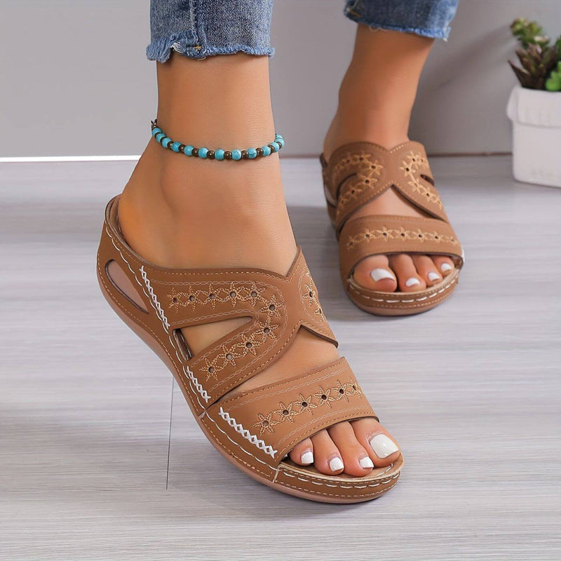 Sandales orthopédiques confortables et antidérapantes