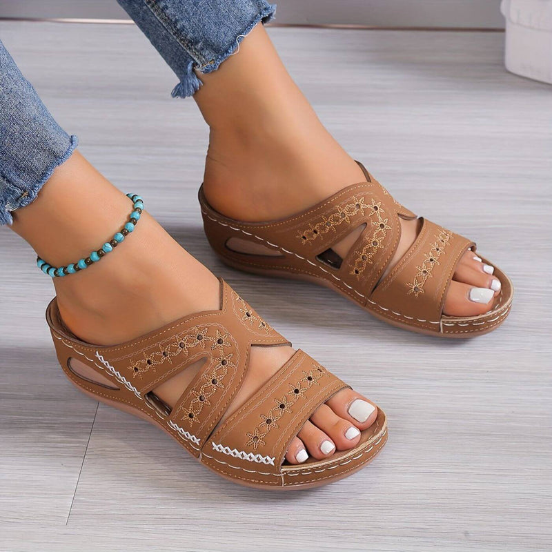 Sandales orthopédiques confortables et antidérapantes