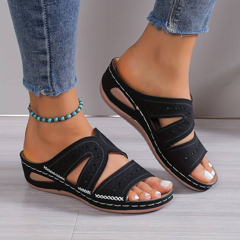 Sandales orthopédiques confortables et antidérapantes
