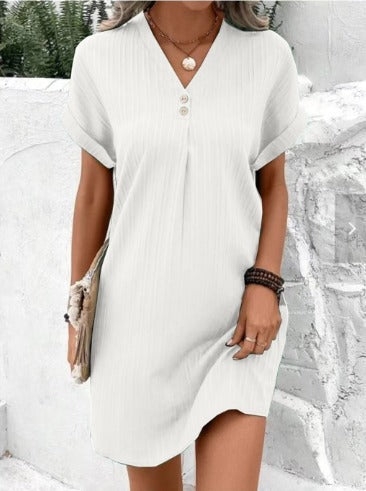Robe Élégante à Col V