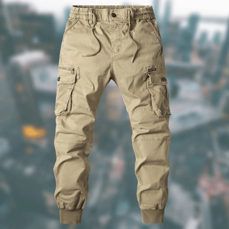 Pantalon cargo fonctionnel avec grandes poches