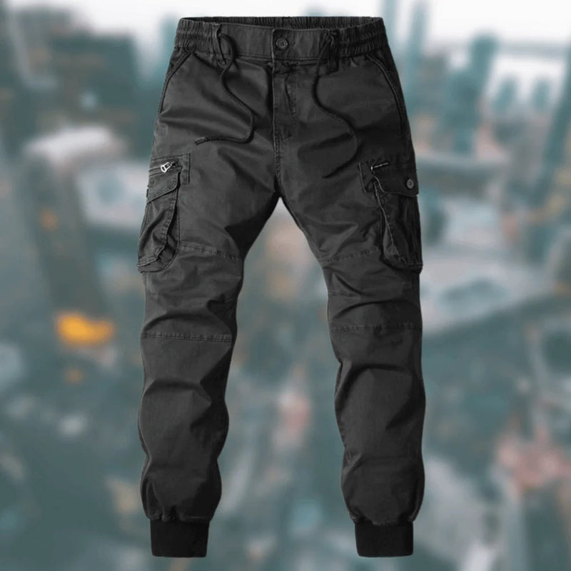 Pantalon cargo fonctionnel avec grandes poches