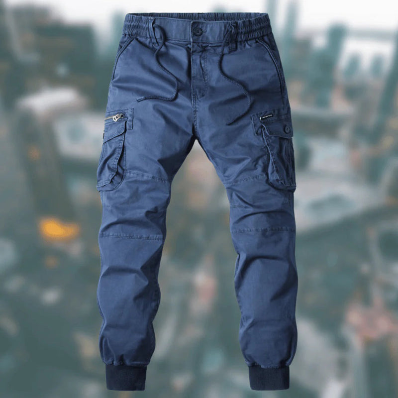 Pantalon cargo fonctionnel avec grandes poches