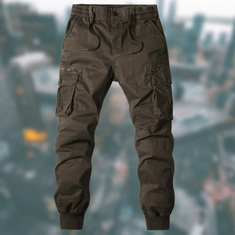 Pantalon cargo fonctionnel avec grandes poches