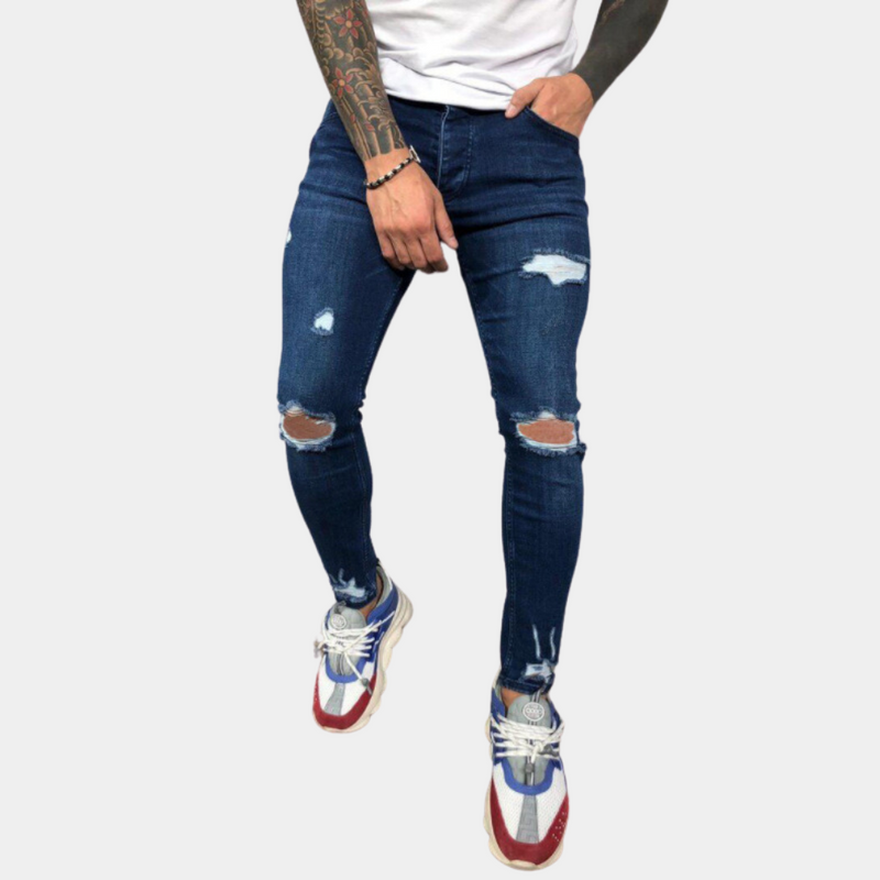 Jeans Skinny élégant pour homme au look moderne