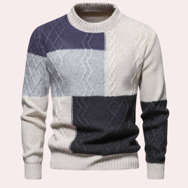 Pull en maille élégant et confortable pour homme