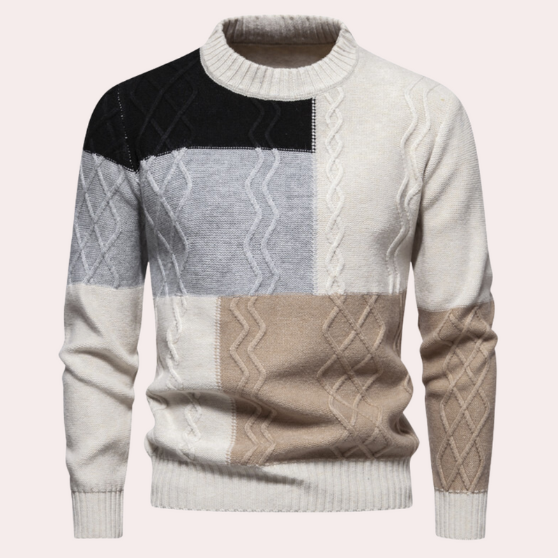 Pull en maille élégant et confortable pour homme