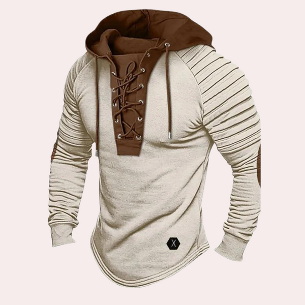 Hoodie confortable et élégant avec cordons