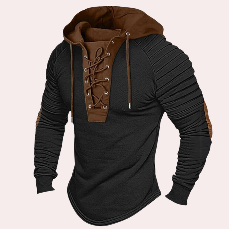 Hoodie confortable et élégant avec cordons